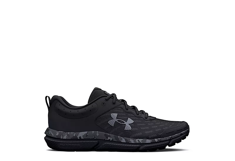 Under Armour Mens Charged Assert 10 Running Shoe - Black 4 Under Armour Mens Charged Assert 10 Running Shoe - Black - Image 2