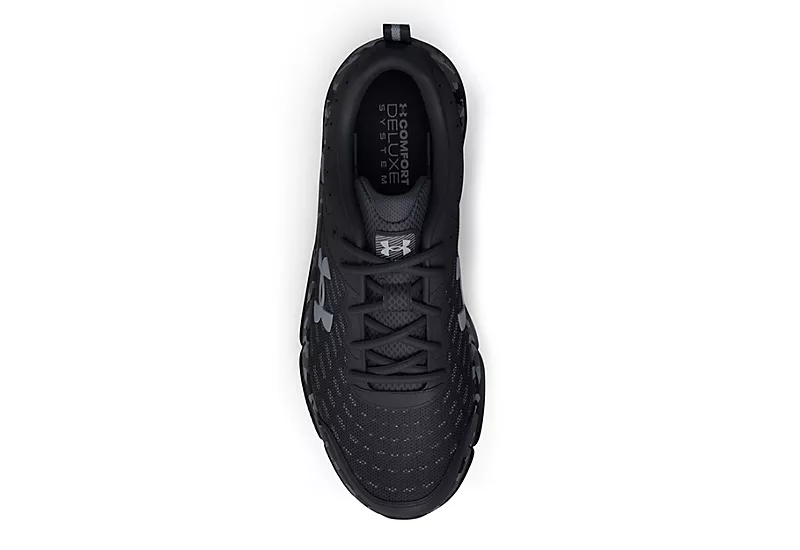 Under Armour Mens Charged Assert 10 Running Shoe - Black 6 Under Armour Mens Charged Assert 10 Running Shoe - Black - Image 4