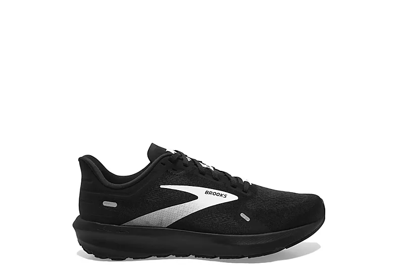Brooks Mens Launch 9 Running Shoe - Black 4 Brooks Mens Launch 9 Running Shoe - Black - Image 2