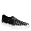 Vans Mens Asher Deluxe Slip On Sneaker - Black -Fashion Men Shoe Store US 01 630178 00