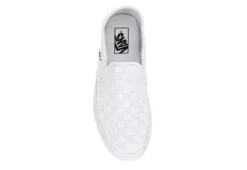 Vans Mens Asher Slip On Sneaker - White -Fashion Men Shoe Store US 01 630261 05