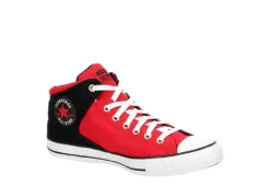 Converse Mens Chuck Taylor All Star High Street Sneaker - Red