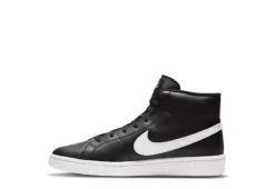 Nike Mens Court Royale 2 Mid Sneaker - Black -Fashion Men Shoe Store US 01 631166 02