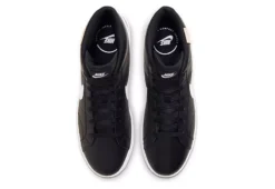 Nike Mens Court Royale 2 Mid Sneaker - Black -Fashion Men Shoe Store US 01 631166 04