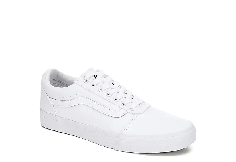 Vans Mens Ward Sneaker - White 3 Vans Mens Ward Sneaker - White